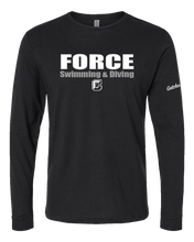 Load image into Gallery viewer, 2024 Force Swimming & Diving Long Sleeve Tee