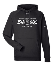 Load image into Gallery viewer, Bulldogs Football Hoodie V1