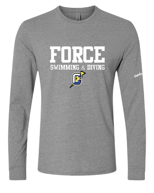 2023 Force Swimming Long Sleeve Tee
