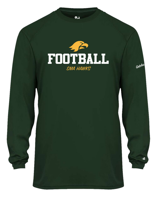 2024 SMA Hawks Football Long Sleeve Tee V3