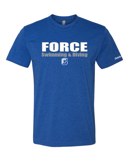 2024 Force Swimming & Diving Short Sleeve Tee