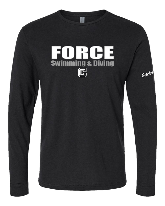 2024 Force Swimming & Diving Long Sleeve Tee