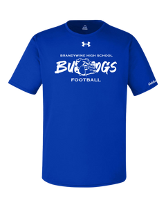Bulldogs Football Tee v1 (ROYAL)