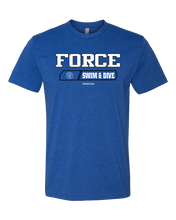 Load image into Gallery viewer, 2025 Force Swim &amp; Dive Spirit Pack Tee (Royal)
