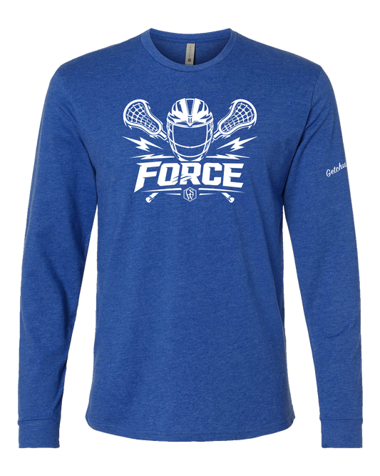 2026 Force Boys LAX Long Sleeve Tee