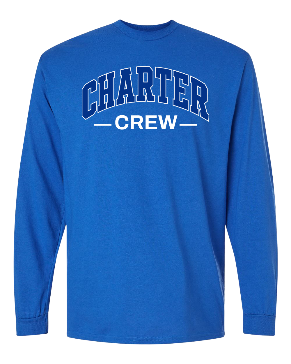 Force Crew Arched Long Sleeve Tee