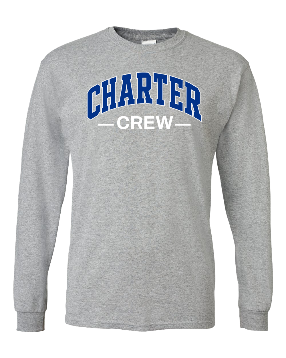 Force Crew Arched Long Sleeve Tee