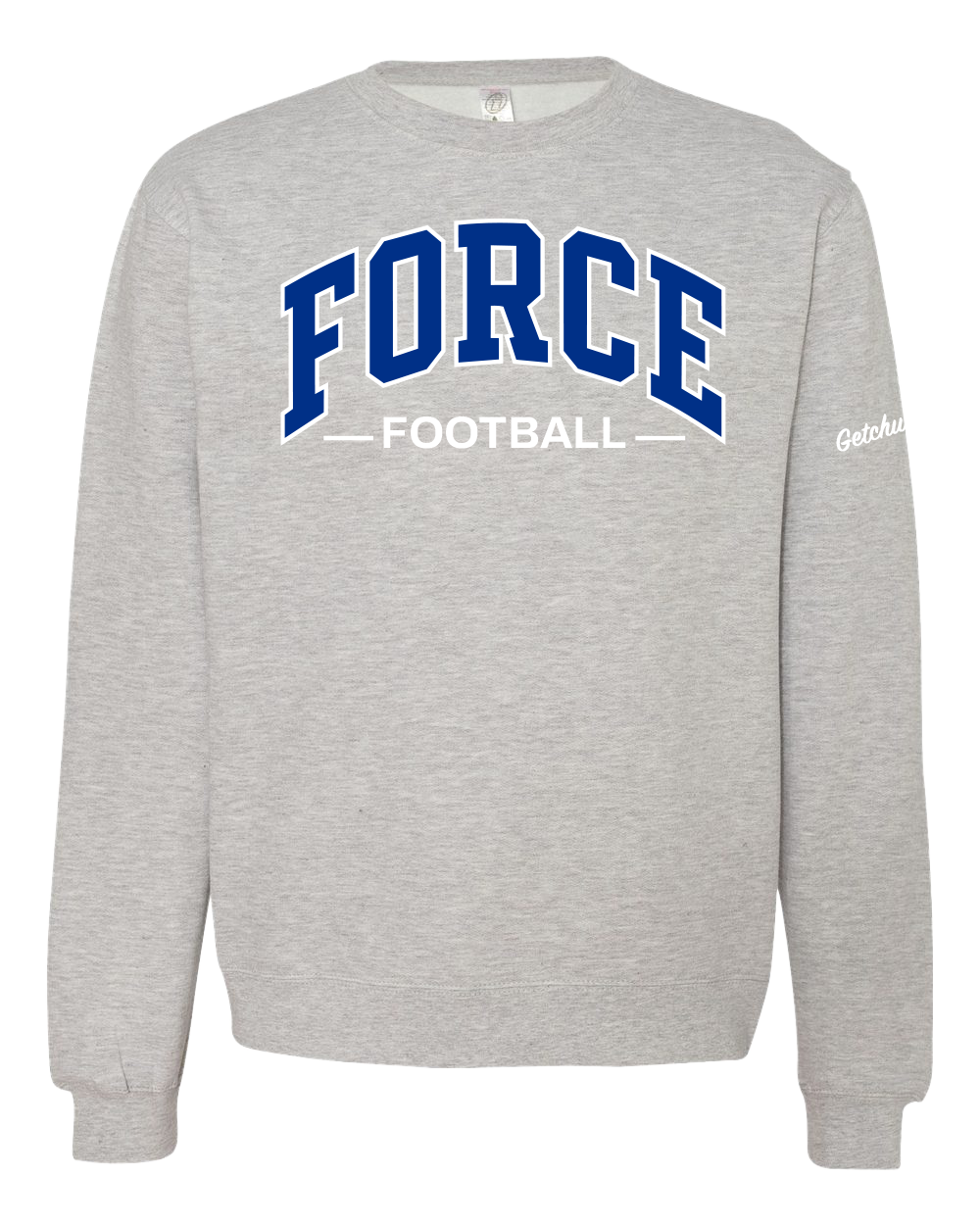 Force Football Arched Crewneck