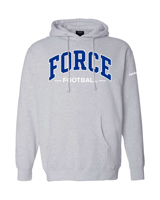 Force Football Arched Hoodie