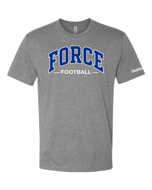 Force Football Arched Tee