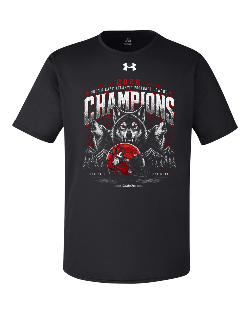 2026 Wilmington Wolfpack NEAFL Champions Tee