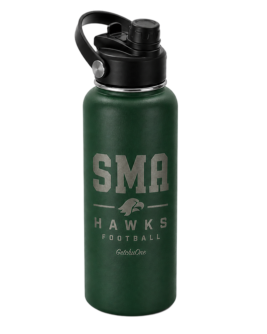 SMA Hawks Football Hydro Water Bottle
