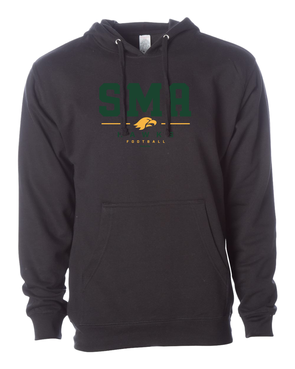 2026 SMA Hawks Football Black Hoodie