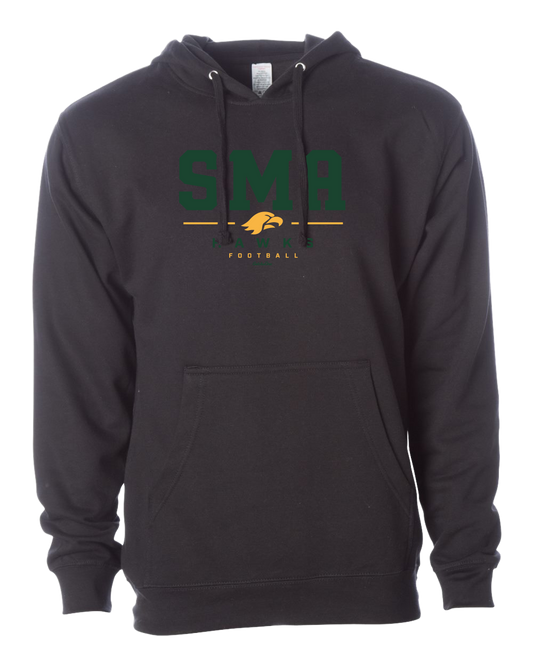 2026 SMA Hawks Football Black Hoodie