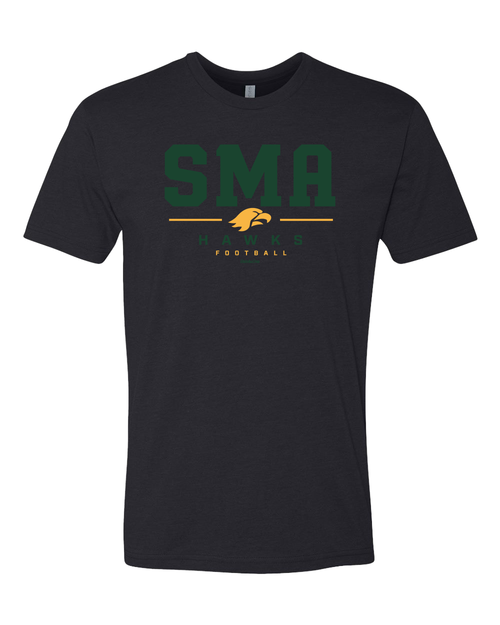 2026 SMA Hawks Football Black Tee