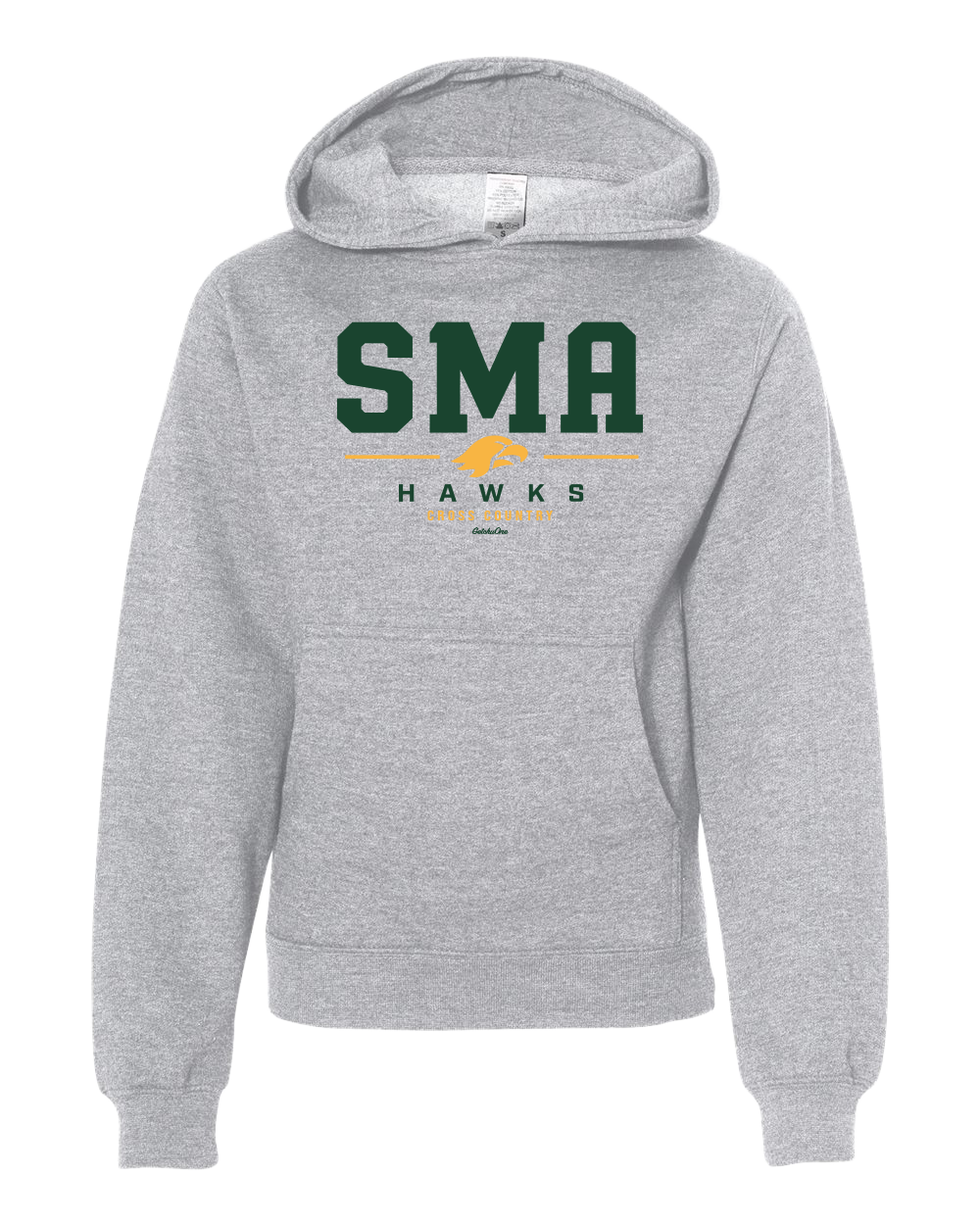 2026 SMA Hawks XC Grey Hoodie