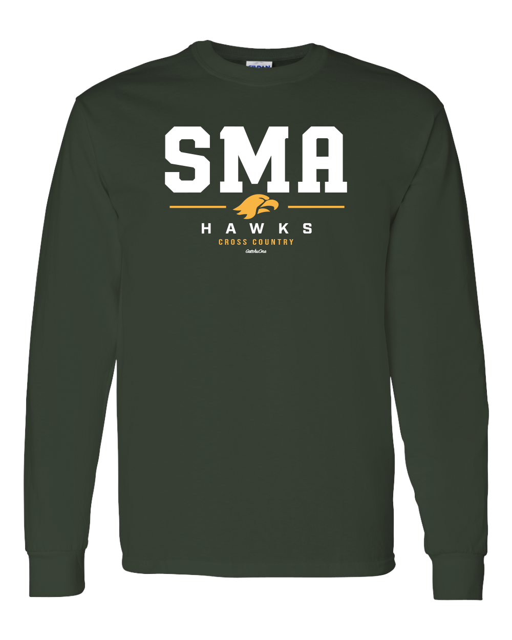 2026 SMA Hawks XC Forest Long Sleeve Tee