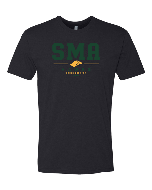2026 SMA Hawks XC Black Tee