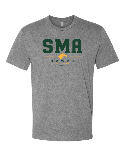 2026 SMA Hawks XC Grey Tee