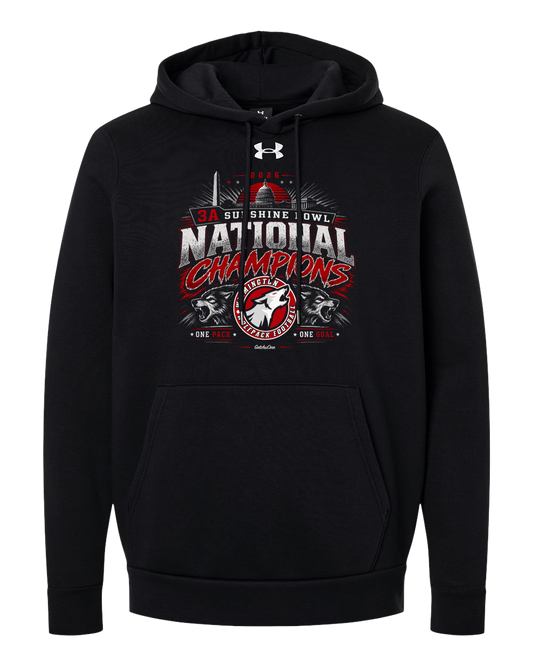 2026 Wilmington Wolfpack 3A Sunshine Bowl National Champions Hoodie