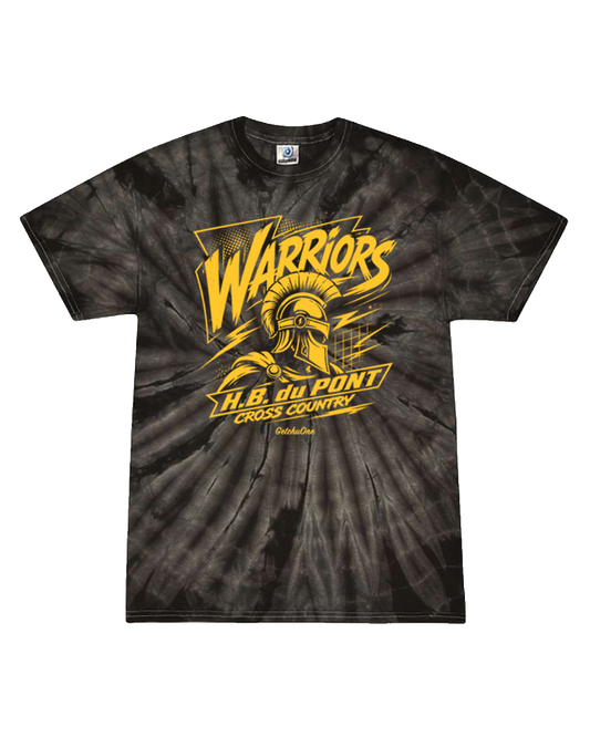 2026 HBMS Cross Country Black Tie-Dye Tee