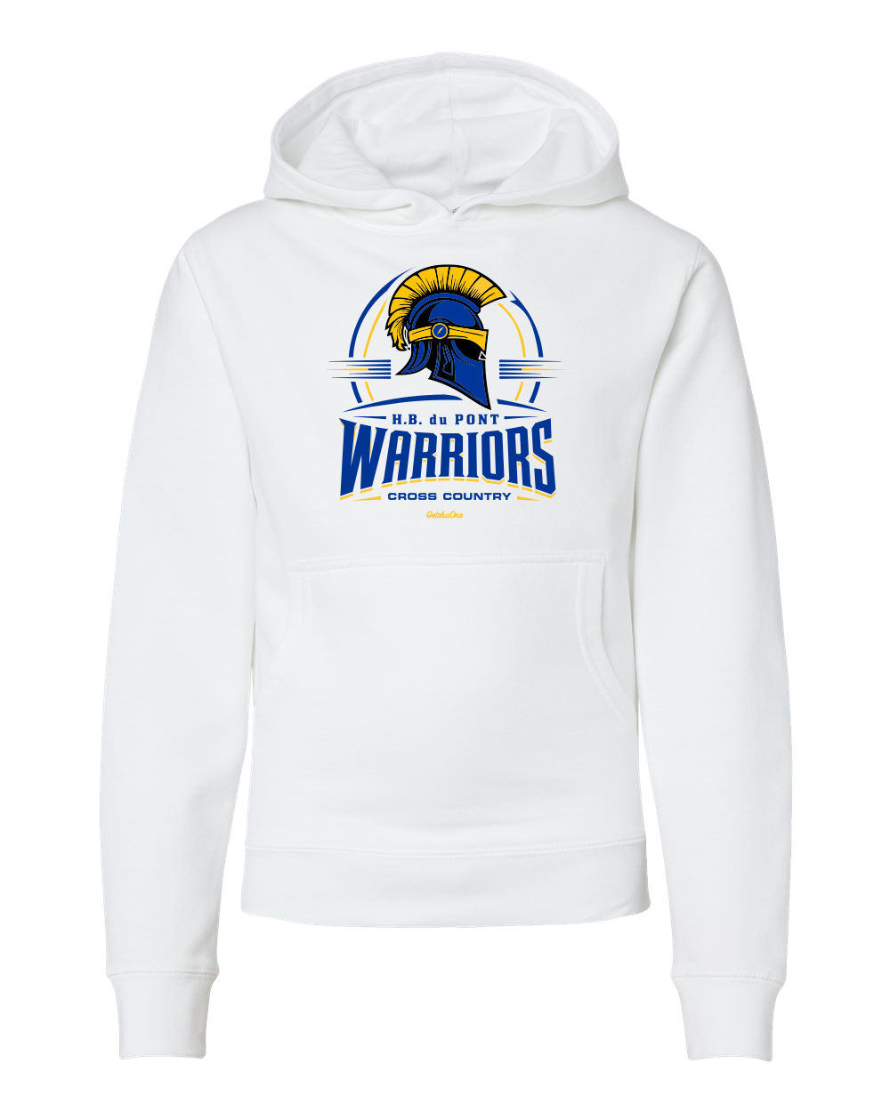2026 HBMS Cross Country White Hoodie