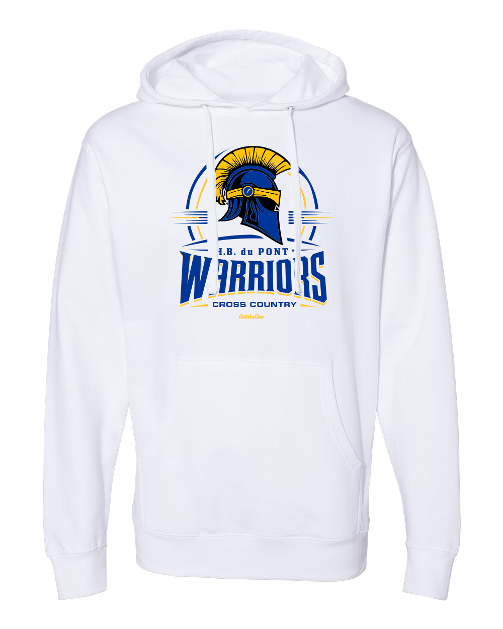 2026 HBMS Cross Country White Hoodie