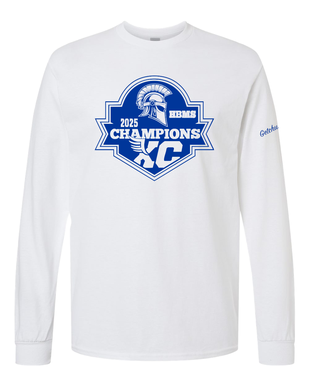 2025 HBMS XC Champion Long Sleeve Tee