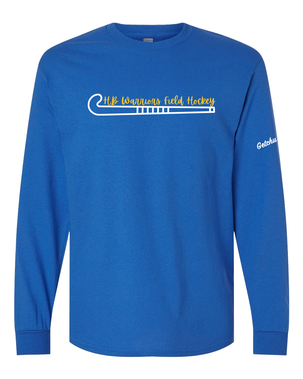 2026 HBMS Field Hockey Royal Long Sleeve Tee