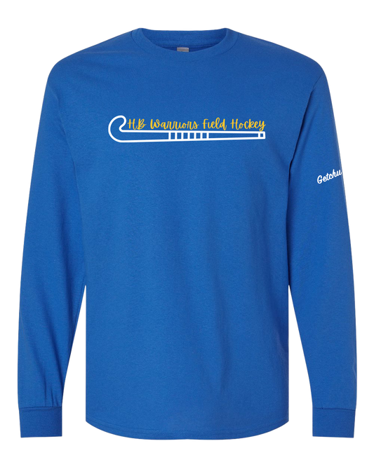 2026 HBMS Field Hockey Royal Long Sleeve Tee