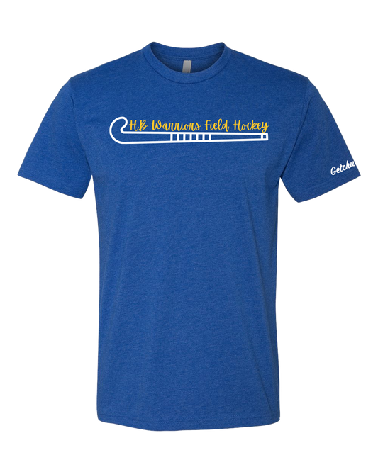 2026 HBMS Field Hockey Blue Tee