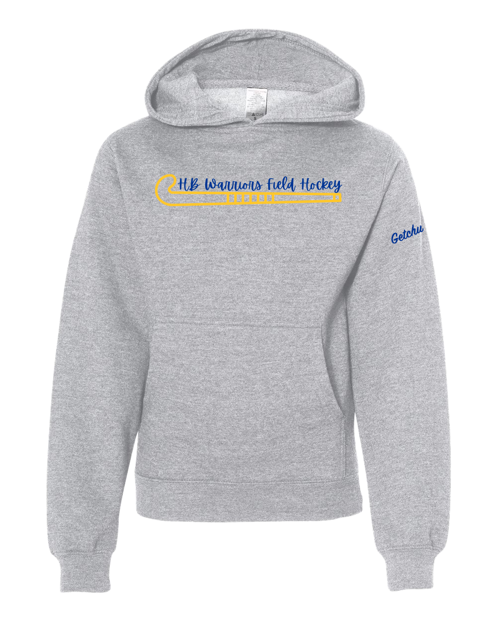 2026 HBMS Field Hockey Grey Hoodie