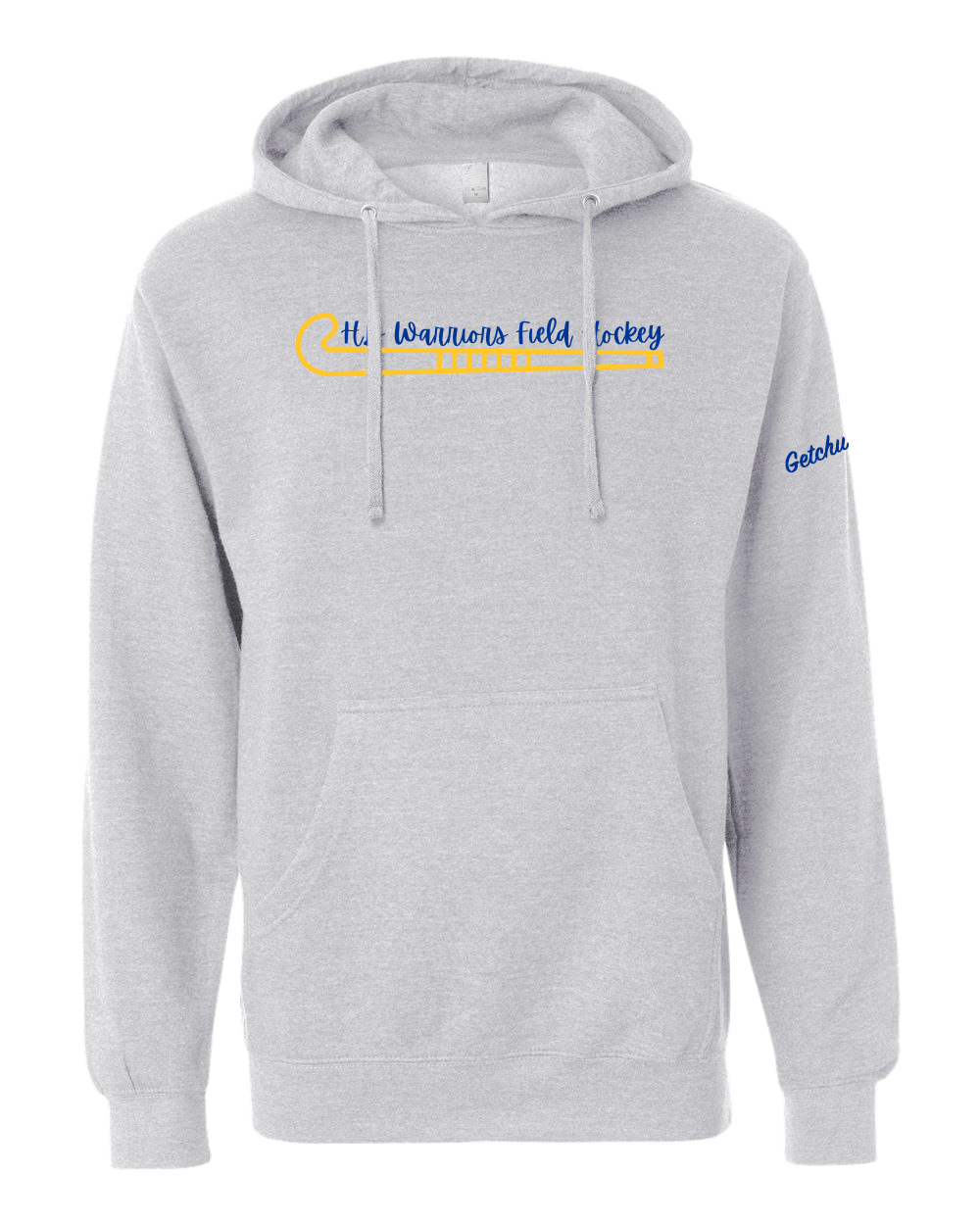 2026 HBMS Field Hockey Grey Hoodie