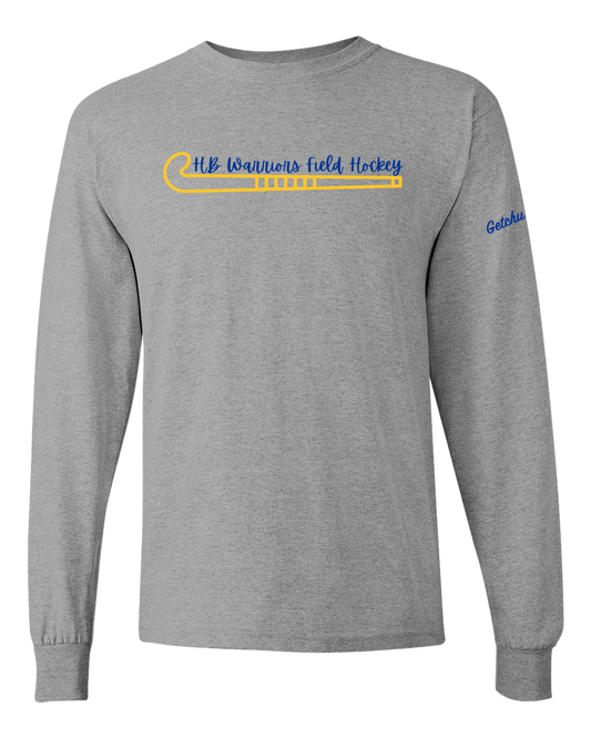 2026 HBMS Field Hockey Grey Long Sleeve Tee