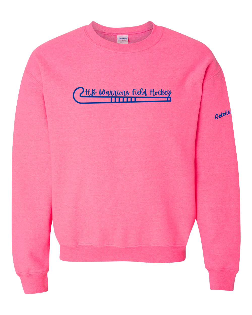 2026 HBMS Field Hockey Pink Crewneck