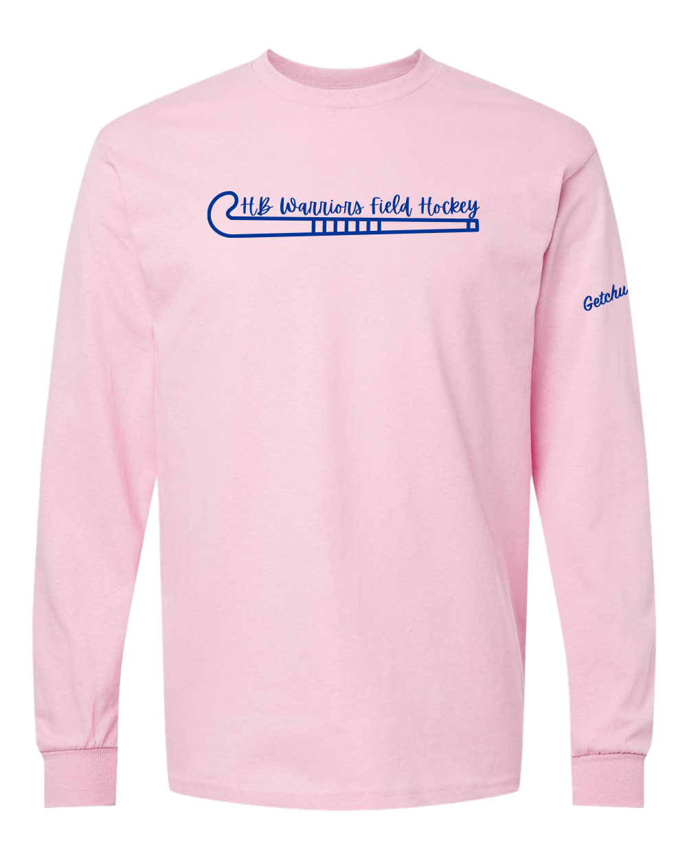 2026 HBMS Field Hockey Pink Long Sleeve Tee