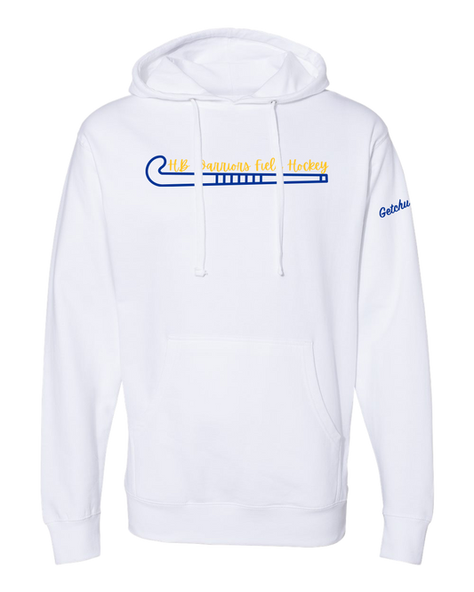 2026 HBMS Field Hockey White Hoodie